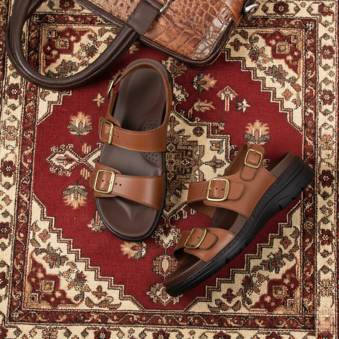 نعل من الجلد الرفيع