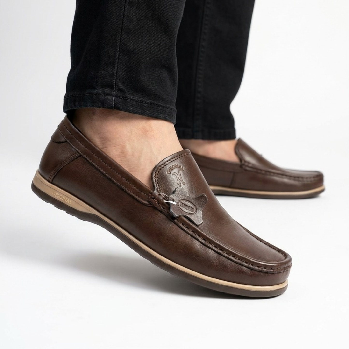 MOCASSIN EN CUIR
