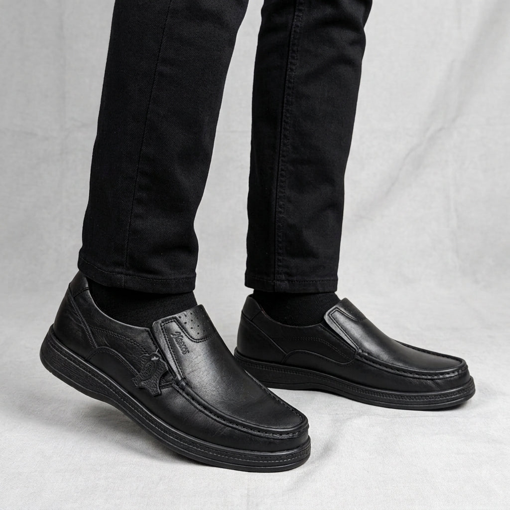 HOSSES EN CUIR NATURAL